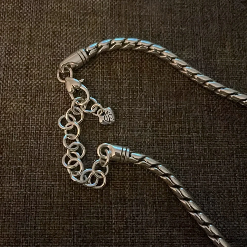 Brighton necklace silver plate - Picture 4 of 4